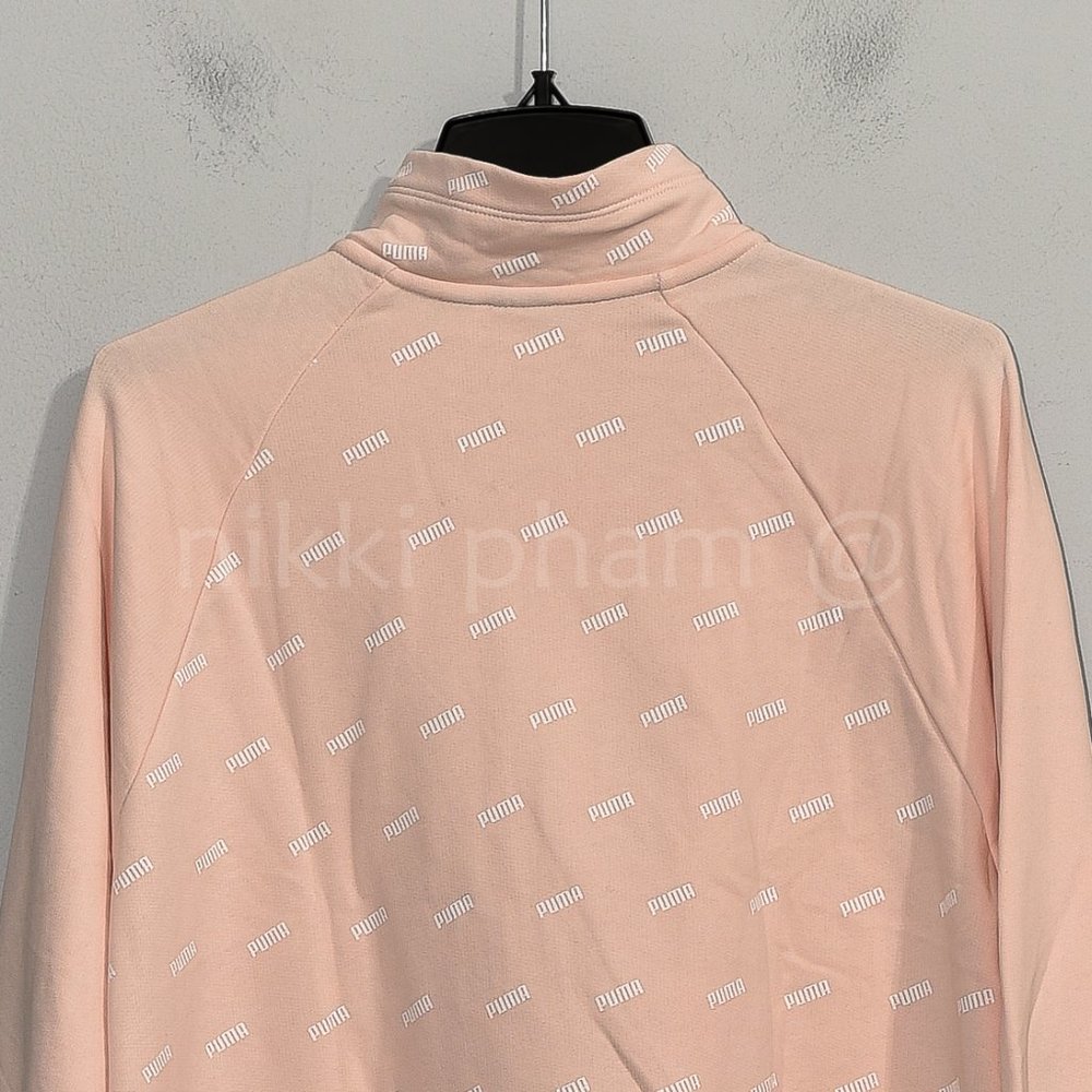 Puma Ladies' Half Zip Pullover XL in pink - Picture 5 of 5